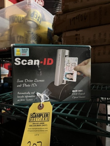 SCAN ID LICENSE SCANNER
