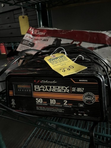 SCHUMACHER SE-1052 BATTERY CHARGER