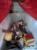 TOTES ASSORTED PLASTIC WRAP, TOOLS, HITCH LOCK, TROWEL, ETC (LOCATED IN HOLLYWOOD, FL) - 2