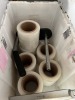 TOTES ASSORTED PLASTIC WRAP, TOOLS, HITCH LOCK, TROWEL, ETC (LOCATED IN HOLLYWOOD, FL) - 4