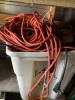 LOT ASSORTED EXTENSION CORDS (1 TOTE) (LOCATED IN HOLLYWOOD, FL)
