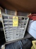 ASSORTED STORAGE DRAWER CABINETS WITH CONTENTS - SCREWS, NUTS, WASHERS, ETC (LOCATED IN HOLLYWOOD, FL)