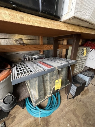 BASE FOR TABLE SAW (LOCATED IN HOLLYWOOD, FL)