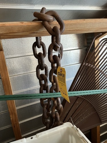 HEAVY DUTY CHAIN - APPROXIMATELY 4' (LOCATED IN HOLLYWOOD, FL)