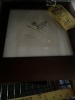 ASSORTED FRAMED PICTURES - 1- BUTTERFLY / 2- BATHROOM SCENE - 5