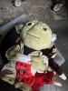 LOT ASSORTED STUFFED ANIMALS - BEANIE BALLZ, BULL, TEDDY, ETC (1 TOTE) - 2