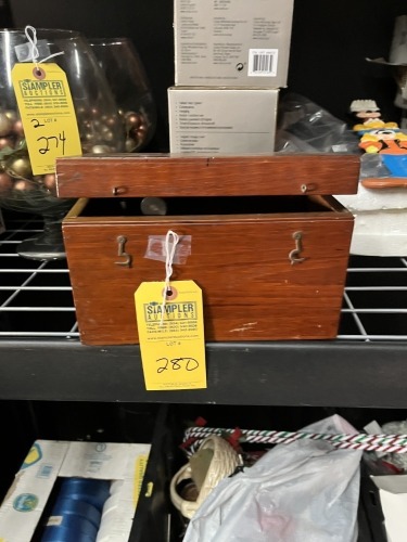 THE ''DOBIE McINNES'' AZIMUTH MIRROR IN WOOD BOX