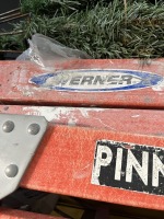WERNER FIBERGLASS LADDER - 8'
