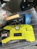 LOT ASSORTED - SAW, STUD FINDER, TAPE MEASURERS, NAILS, PLIERS, ETC (1 TUB) - 2