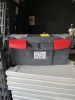 TOOLBOX WITH ASSORTED SCREWS, TOGGLE BOLTS, ANCHORS, ETC