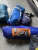 ASSORTED - 1- FIELD & STREAM PILLOW IN BAG / 1- MORMOT SLEEPING BAG / 2- NYLON HAMMOCKS / 1- 5'x5' KIDS TEEPU IN BAG / 2- LIGHT WEIGHT SLEEPING BAGS IN BAG