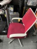 RED ROLLING OFFICE CHAIR