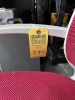 RED ROLLING OFFICE CHAIR - 2