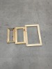 ASSEMBLED CANVAS FRAMES - 12''x6'', 14''x8'', 18''x11'', MORE (APPROXIMATE SIZES) - 2