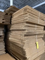 NEW CARDBOARD BOXES - 20.5''x3.5''x12.5'', 20.5''x4.25''x8.5'', MORE (APPROXIMATE SIZES)