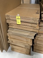 NEW CARDBOARD BOXES & PALLET BOXES - 30.5''x3.5''x12.5'', MORE (APPROXIMATE SIZES)