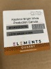 ROLL ELEMENTS KASHMIR BRIGHT WHITE PRODUCTION CANVAS - 54''x150' (NEW IN BOX) - 2