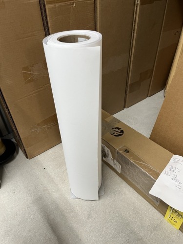 HP RECYCLED REMOVABLE ADHESIVE FABRIC - 24''x100'