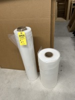 ROLLS PLASTIC SHEETING - ASSORTED SIZES