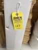ROLL WHITE PRODUCTION CANVAS - APPROXIMATELY 3'x150' (NEW) - 3