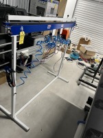 TENSADOR II T-155-G PNEUMATIC CANVAS STRETCHER ON STAND