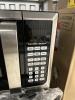 HAMILTON BEACH STAINLESS STEEL / BLACK MICROWAVE - 2
