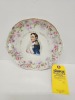 Antique Porcelain Cake Plate with Napoleon Bonaparte - 6