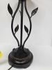 Hand Painted Glass Table - 6