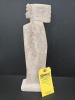 Alabaster Native American Figure - 5