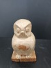 Antique Folk Art Wooden Owl - 5
