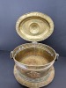 Antique Middle Eastern Brass & Copper Container - 7