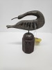 Folk Art Wooden Shorebird Decoy