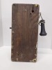 Antique Oak Wall Mounted Crank Telephone Kellogg Switchboard & Supply Co. 1900s - 2