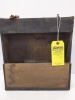 Civil War Wood and Leather Document Case - 4