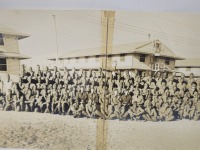 WWII Unit Photo African American Company 77th Coast Artillery Regiment
