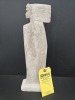 Alabaster Native American Figure