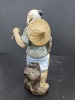 Chinese Shiwan Ceramic Mudman Figurine - 3