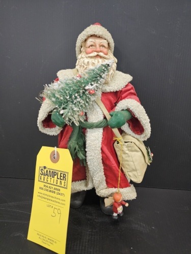 Antique Santa Claus ''Old World'' Christmas Tradition Figurine