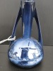Antique Dutch Black Delft Vase