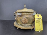 Antique Middle Eastern Brass & Copper Container