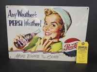 Pepsi-Cola Sign