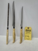 Vintage 3-Piece Carving Set - Laanders, Frary & Clark