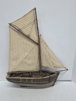 Wooden Fishing Boat Gaff Rigged Coastal Cutter