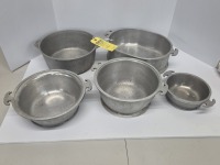 Assorted Aluminum Dutch Ovens & Roasters