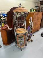 Decorative Wrought Iron Bar Cabinet