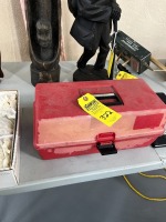 Tackle Box with Lead Weights