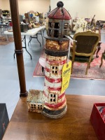 Steel Lighthouse Decor