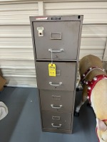Metal File Cabinet with 4 Drawers