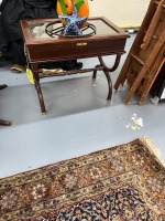 Display Table with Glass Top - 27''x17''
