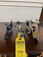 Assorted Model Harley Davidson Motorcycles